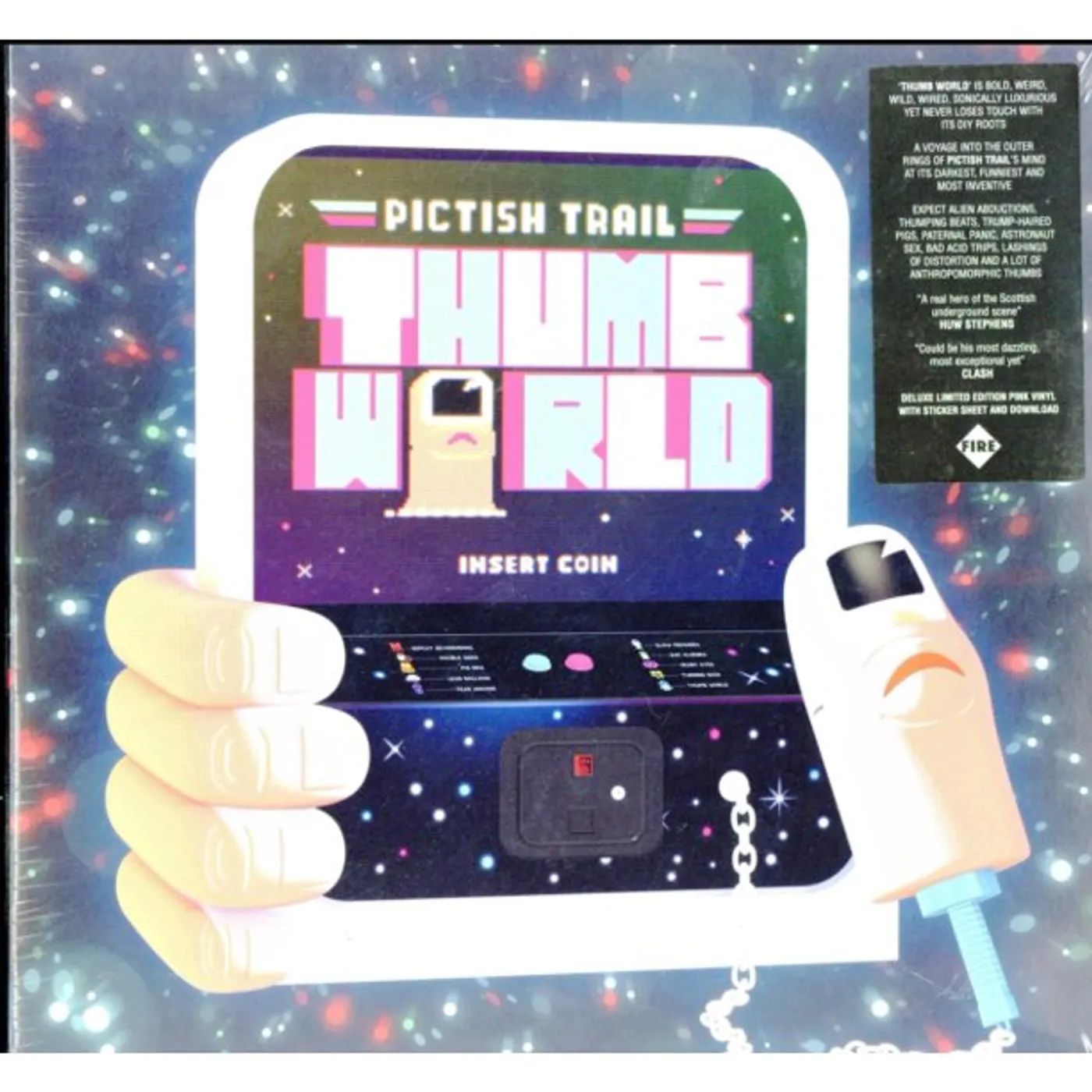 Pictish Trail THUMB WORLD (PINK VINYL/DL CARD) (I) Vinyl Record