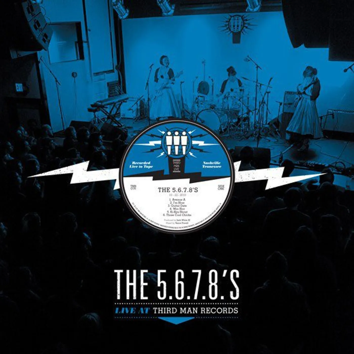 The 5.6.7.8's THIRD MAN LIVE 10-22-2010 Vinyl Record