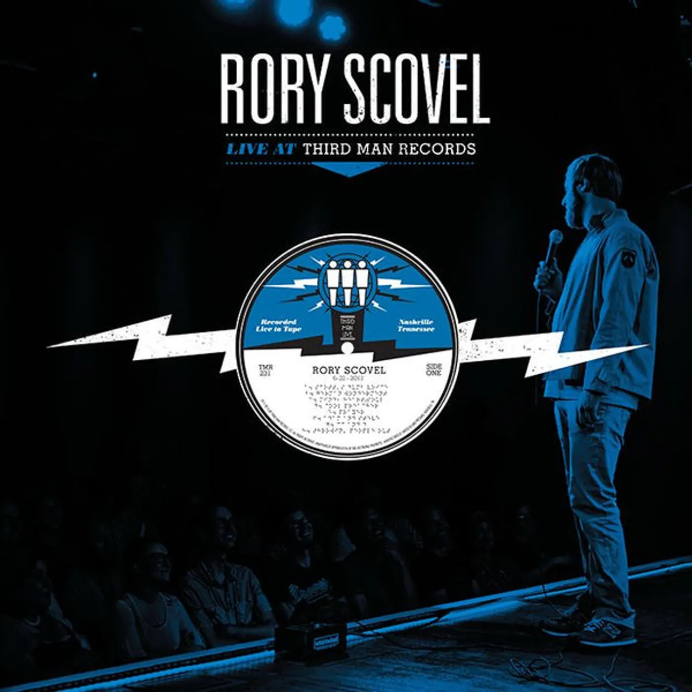 Rory Scovel LIVE AT THIRD MAN RECORDS (SLEEVE & LABELS ARE IN BRAILLE) Vinyl Record