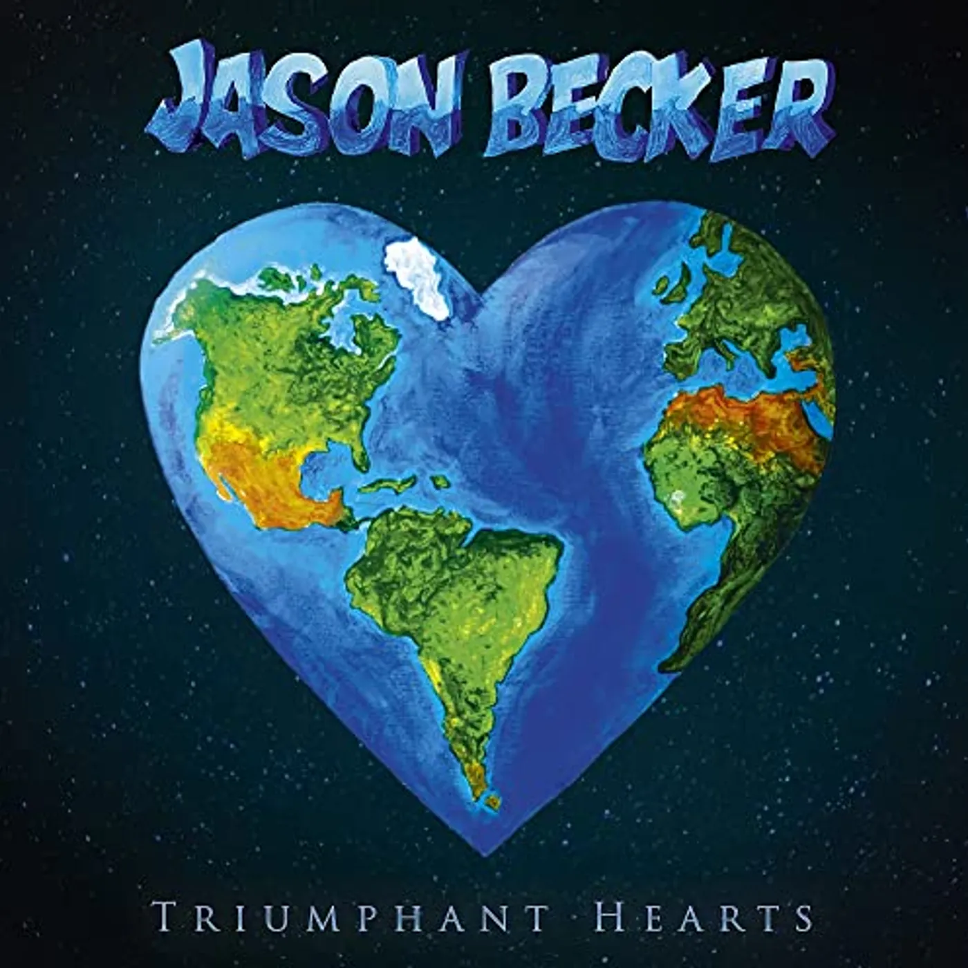 Jason Becker TRIUMPHANT HEARTS Vinyl Record