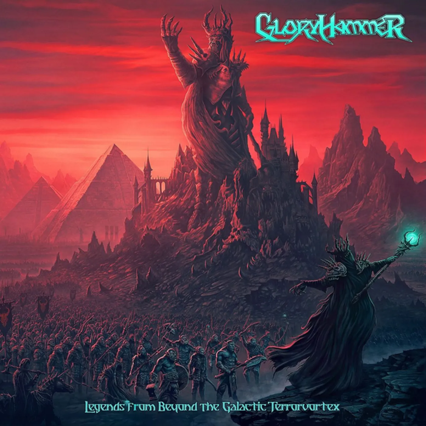 Gloryhammer LEGENDS FROM BEYOND THE GALACTIC TERRORVORTEX (2LP/GATEFOLD) Vinyl Record