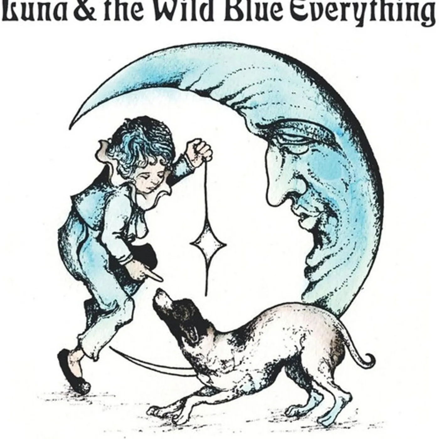 Mat Kerekes Luna & The Wild Blue Everything (Seafoam Blue vinyl) vinyl record