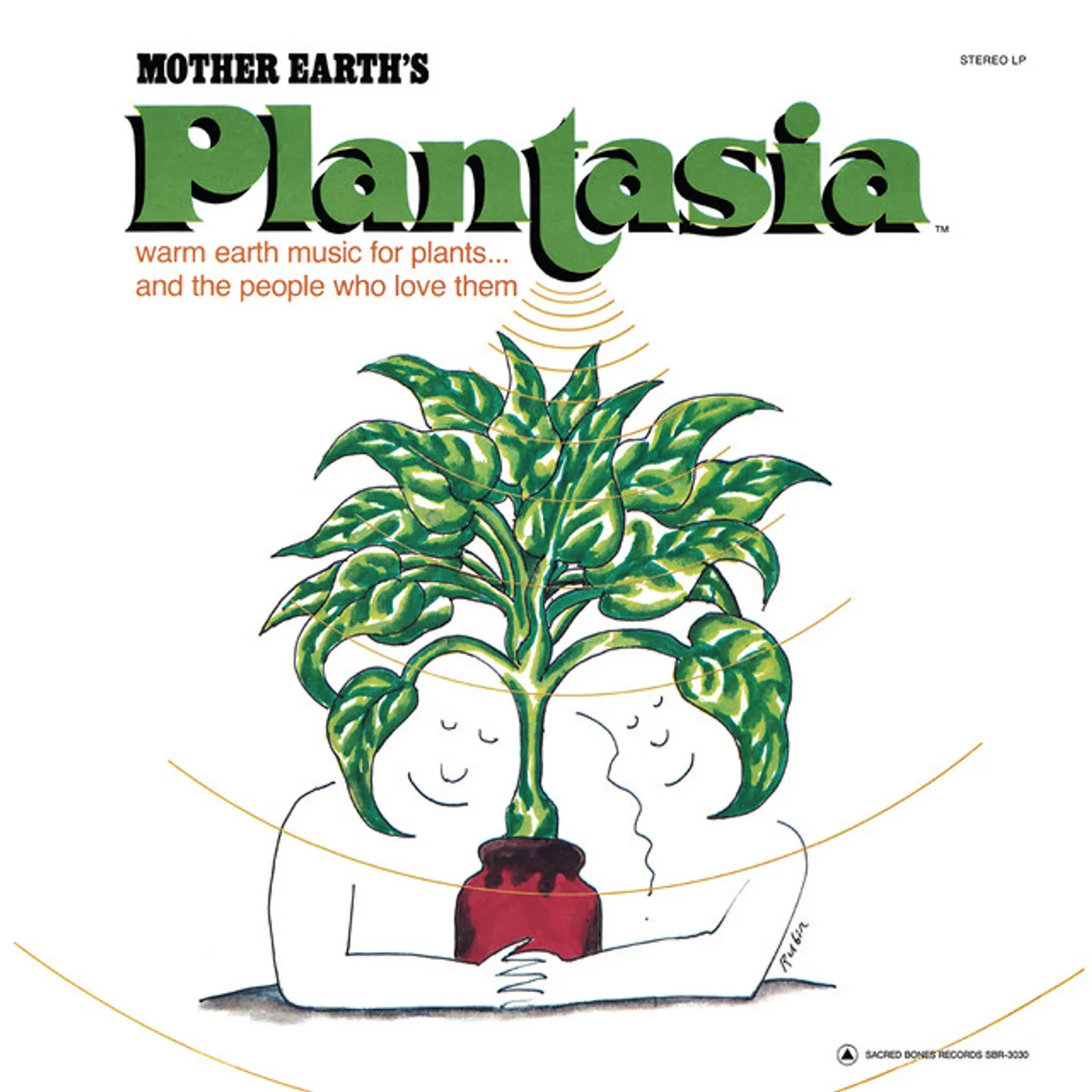 Mort Garson Mother Earth's Plantasia (SB 15 Year Edition) (Caladium Pink & Green) Vinyl Record