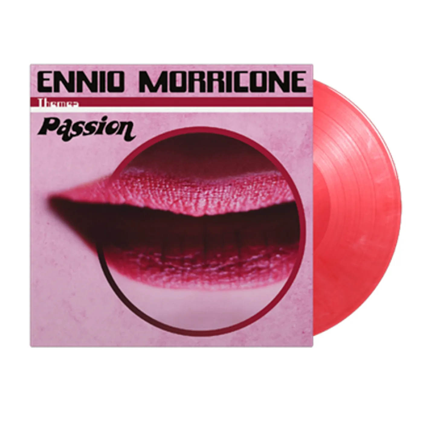 Ennio Morricone THEMES: PASSION (LIMITED/2LP/PASSIONATE RED & WHITE MARBLED VINYL/180G) Vinyl Record