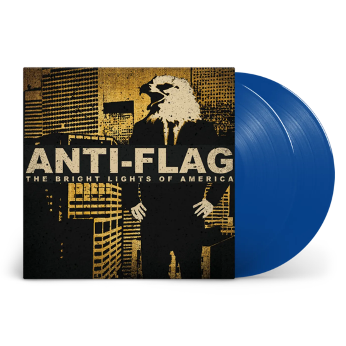 Anti-Flag BRIGHT LIGHTS OF AMERICA (2LP/180G/BLUE VINYL) Vinyl Record
