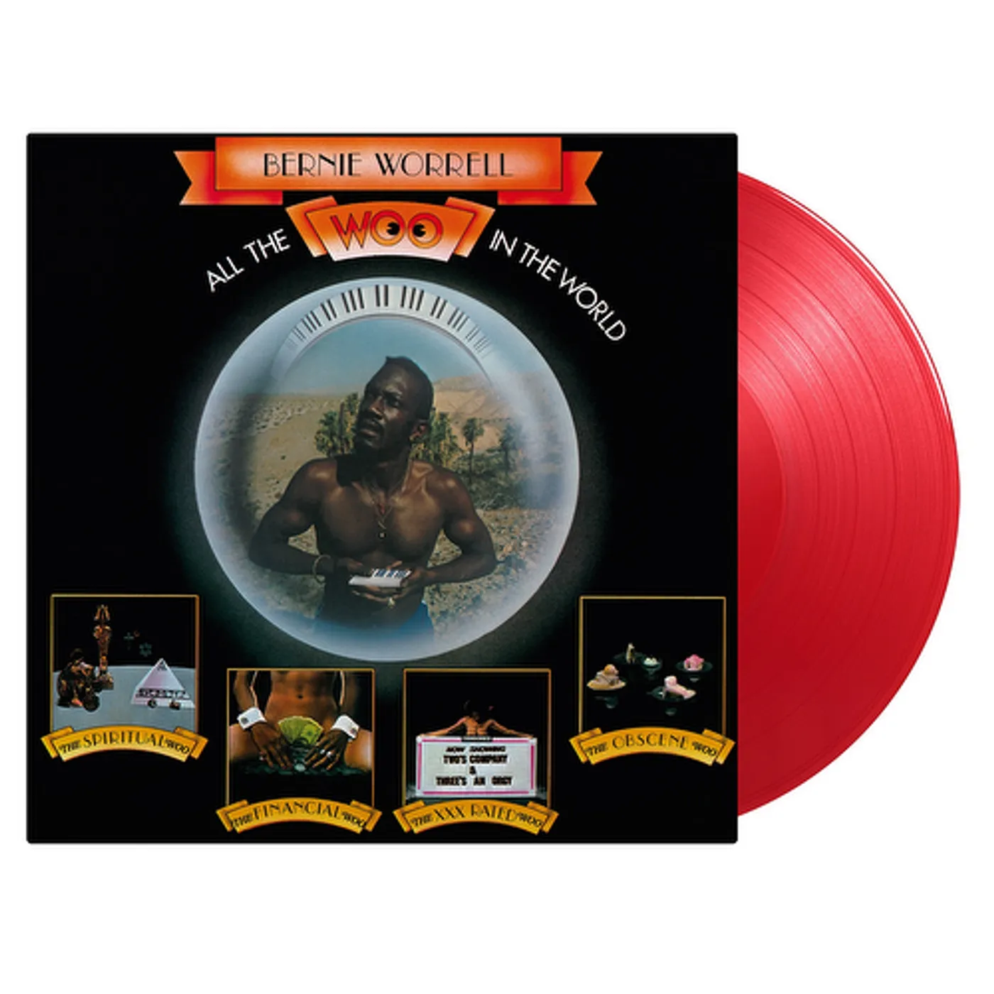 Bernie Worrell ALL THE WOO IN THE WORLD (180G/TRANSLUCENT RED VINYL) Vinyl Record