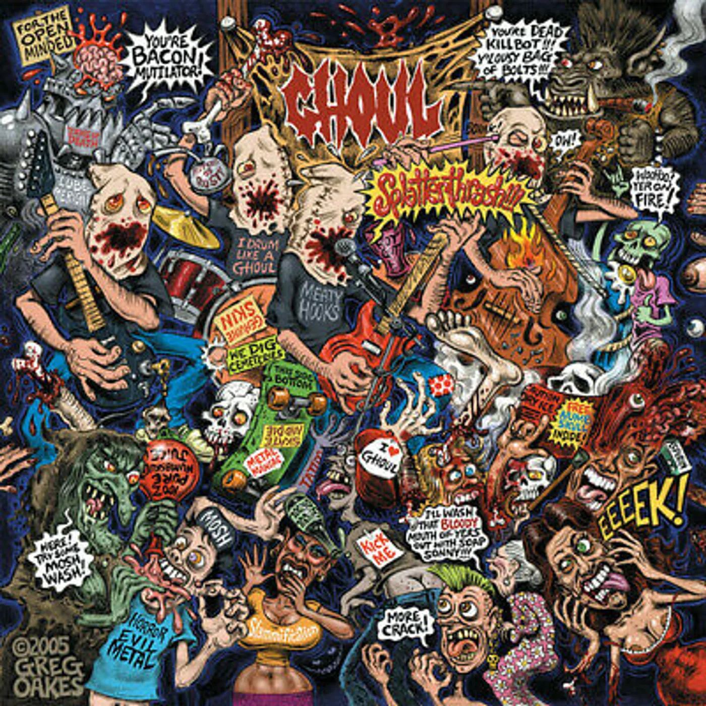 Ghoul Splatterthrash Vinyl Record