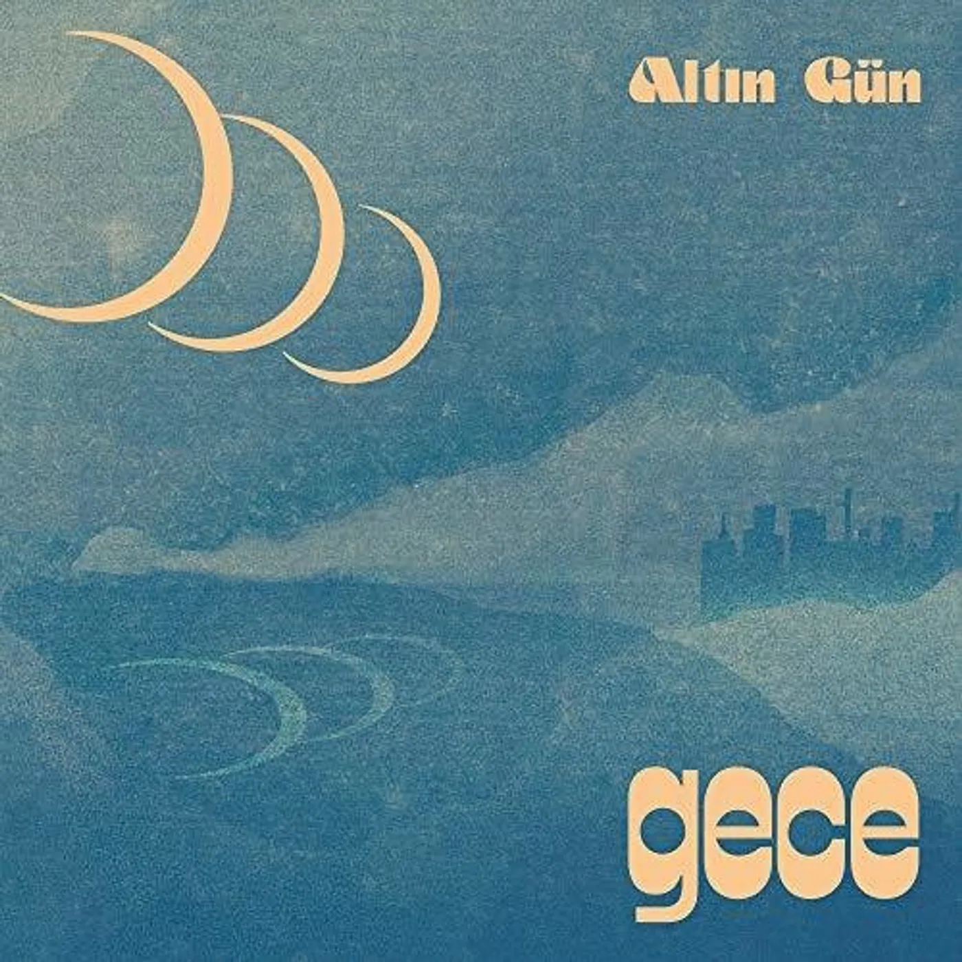 Altin Gün GECE (SUMMER SKY WAVE VINYL) Vinyl Record