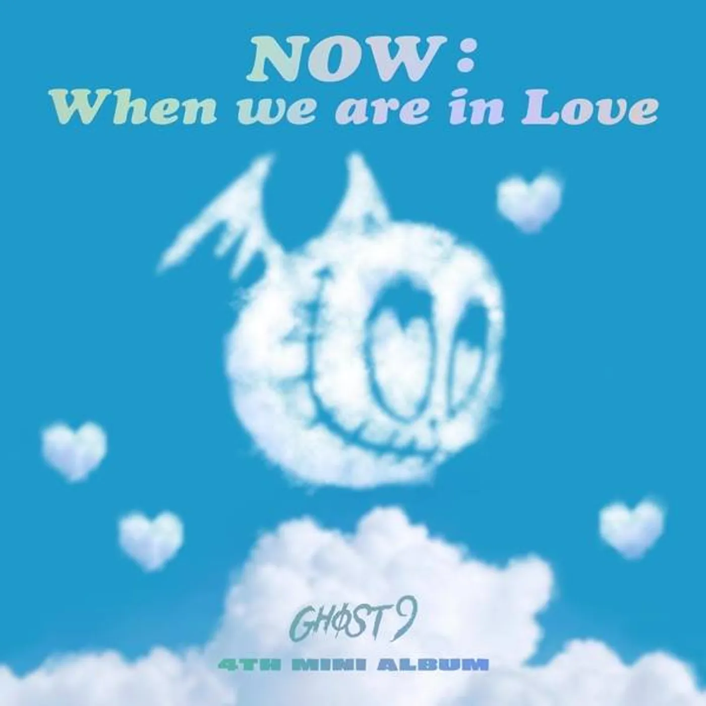 GHOST9 NOW: WHEN WE ARE IN LOVE CD