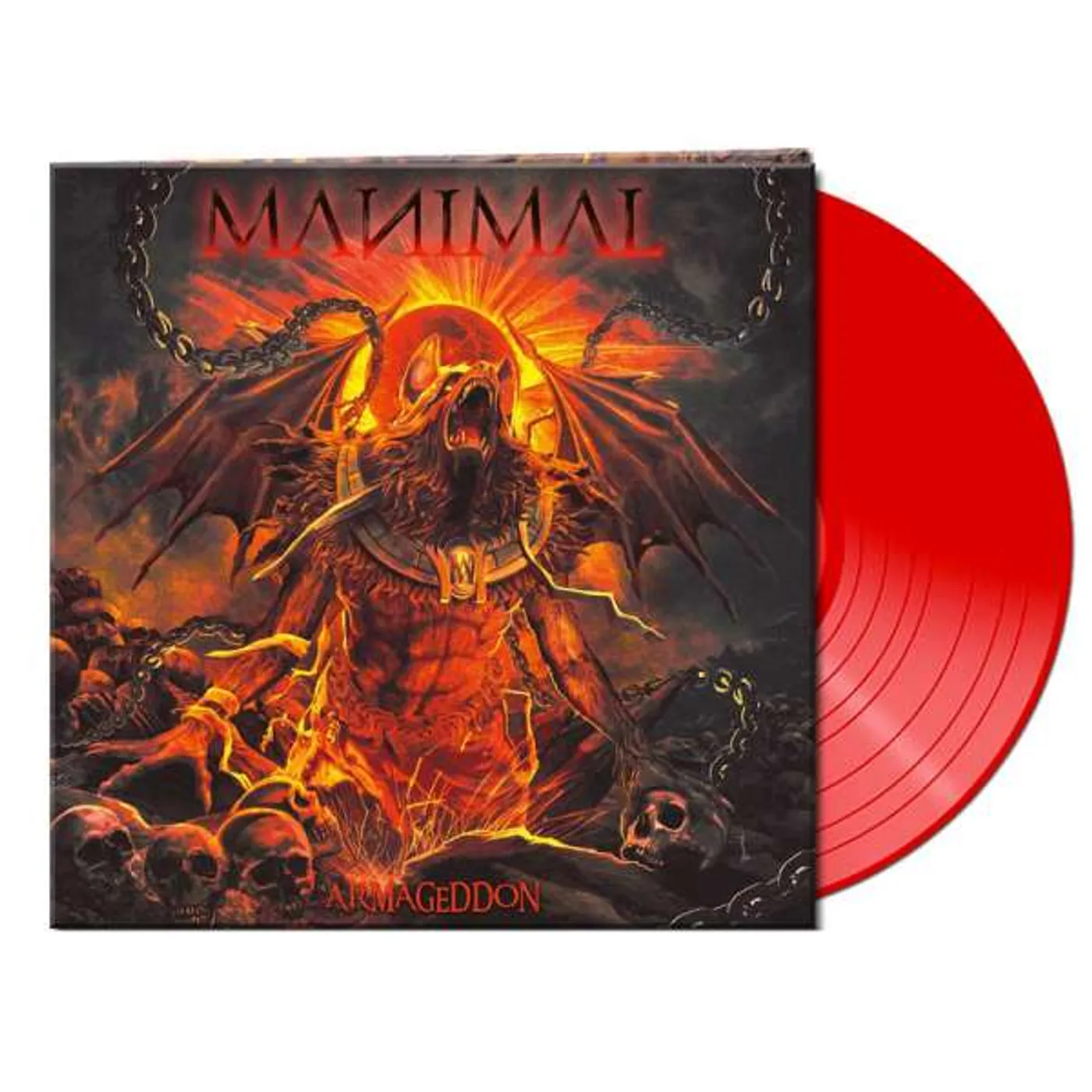 Manimal Armageddon (Red Vinyl Record)