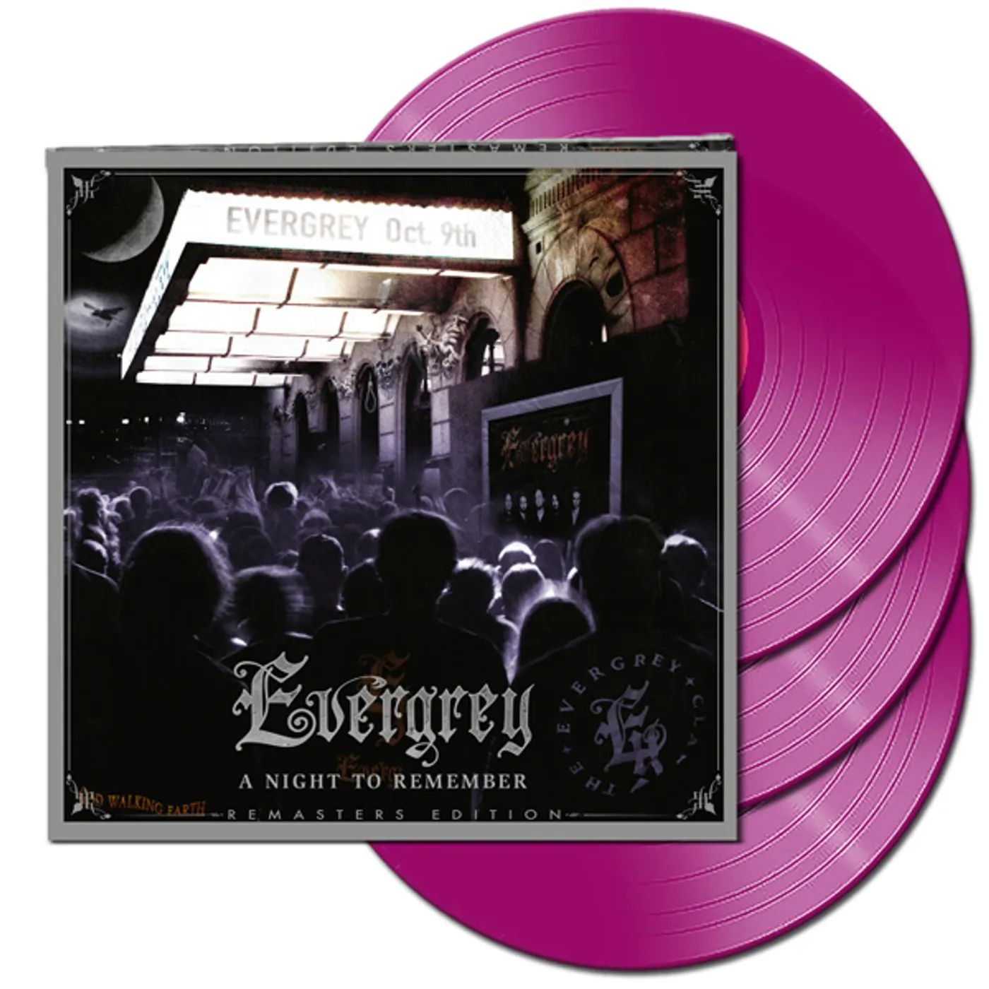 Evergrey NIGHT TO REMEMBER (3LP/PURPLE VINYL) Vinyl Record