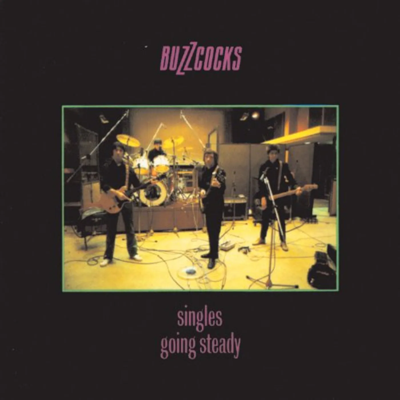 Buzzcocks SINGLES GOING STEADY (DL CARD) Vinyl Record
