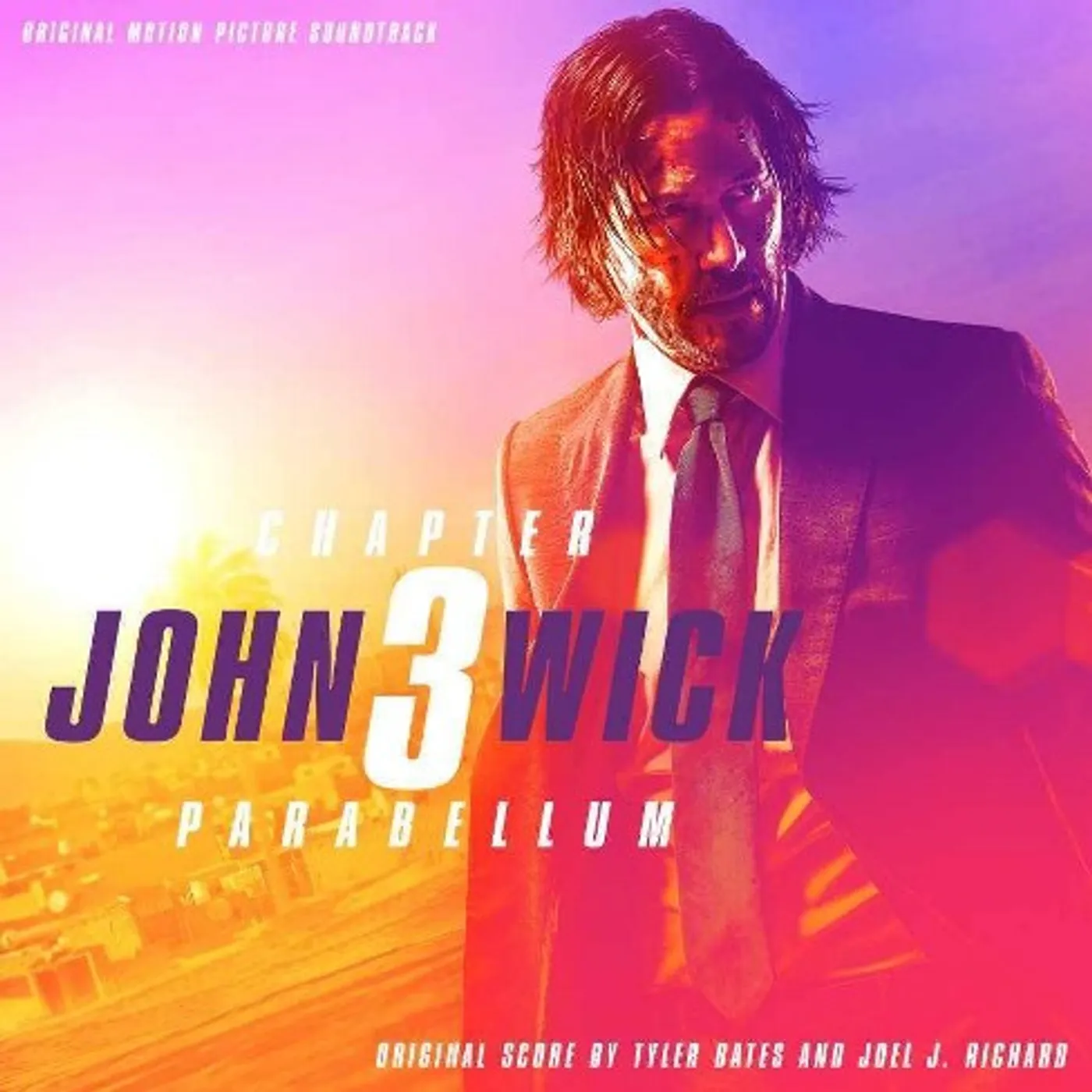 Tyler Bates JOHN WICK: CHAPTER 3 - PARABELLUM Original Soundtrack (2 LP) Vinyl Record