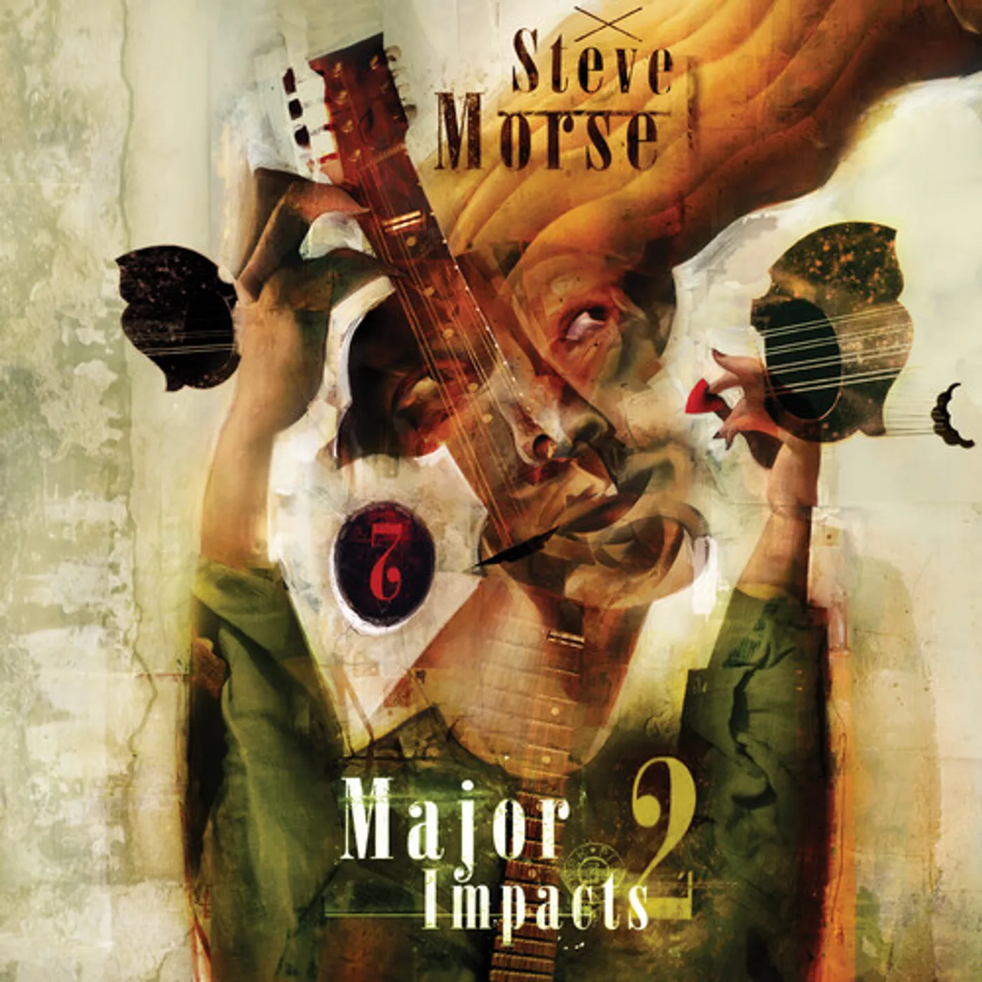 Steve Morse Major Impacts 2 (Gold vinyl) vinyl record