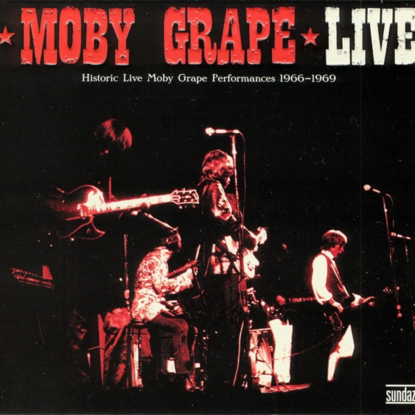 MOBY GRAPE LIVE Vinyl Record