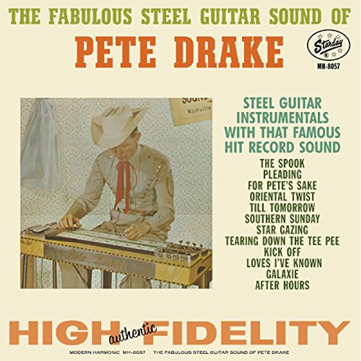 FABULOUS STEEL GUITAR SOUND OF PETE DRAKE (COLORED VINYL) Vinyl Record