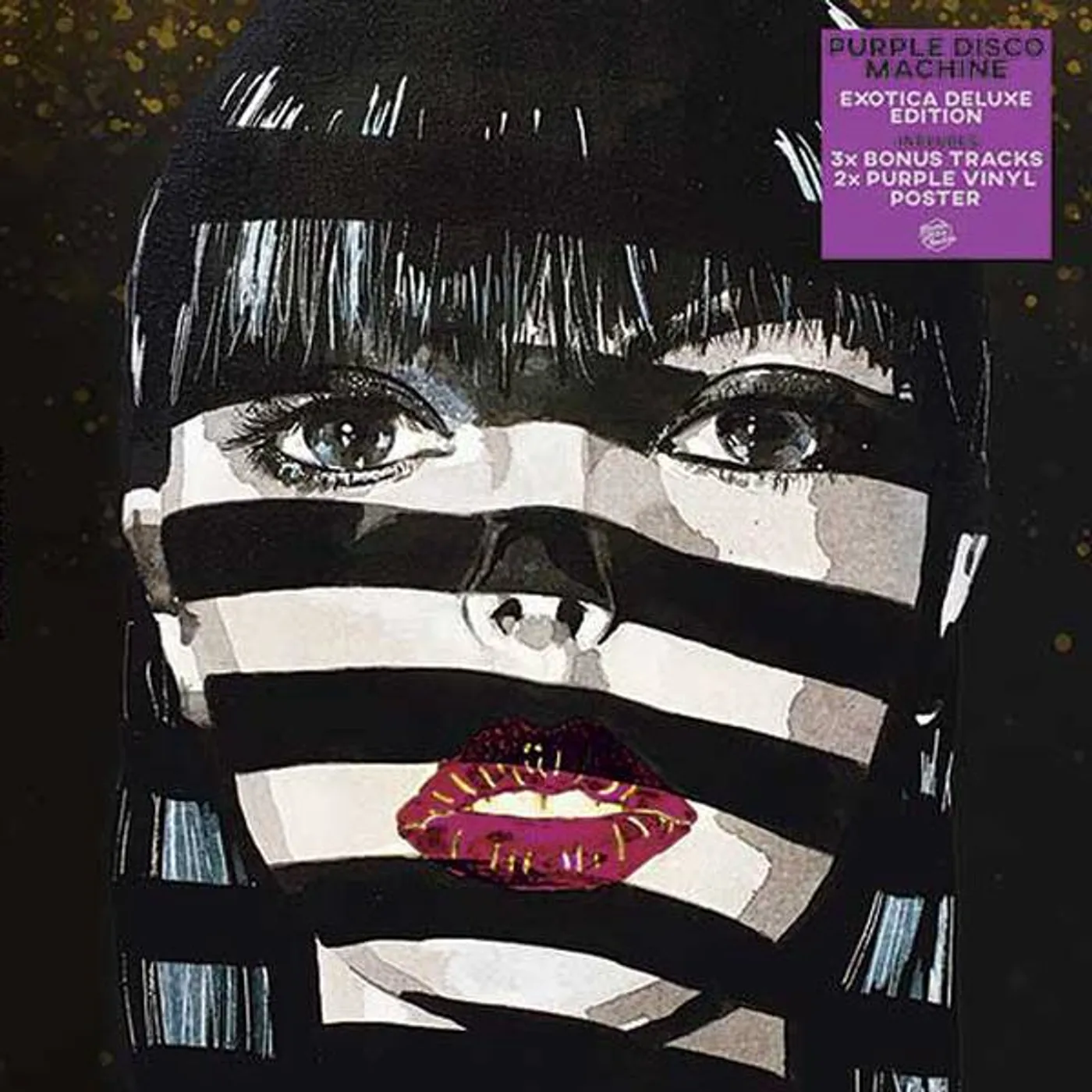 Purple Disco Machine EXOTICA (2LP/DELUXE EDITION/PURPLE VINYL/EMBOSSED GATEFOLD SLEEVE/POSTER) Vinyl Record