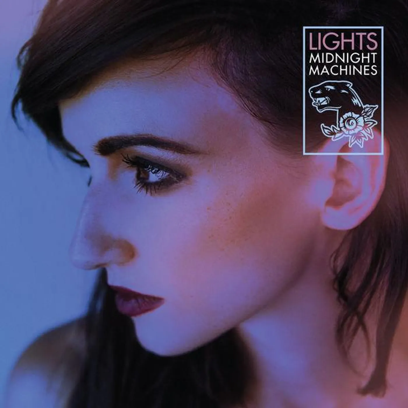 Lights MIDNIGHT MACHINES (CLEAR VINYL) Vinyl Record