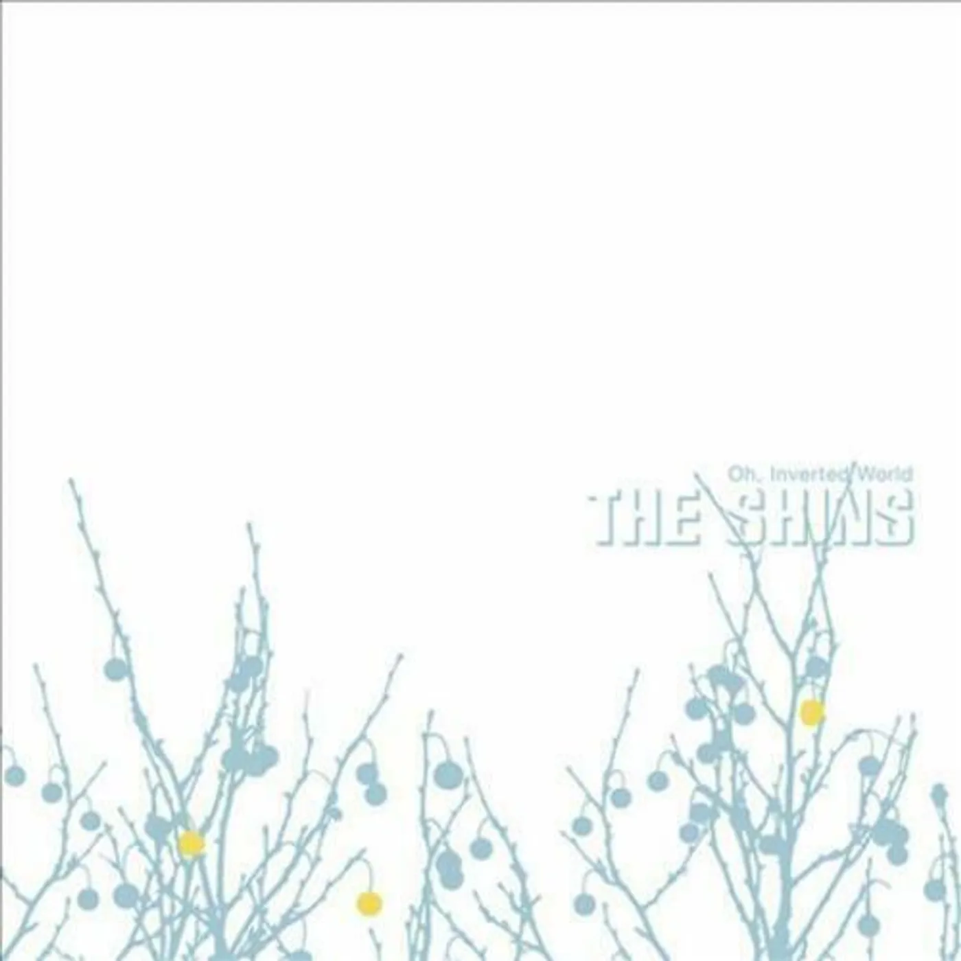 The Shins OH INVERTED WORLD (BLUE & WHITE VINYL/IMPORT) Vinyl Record