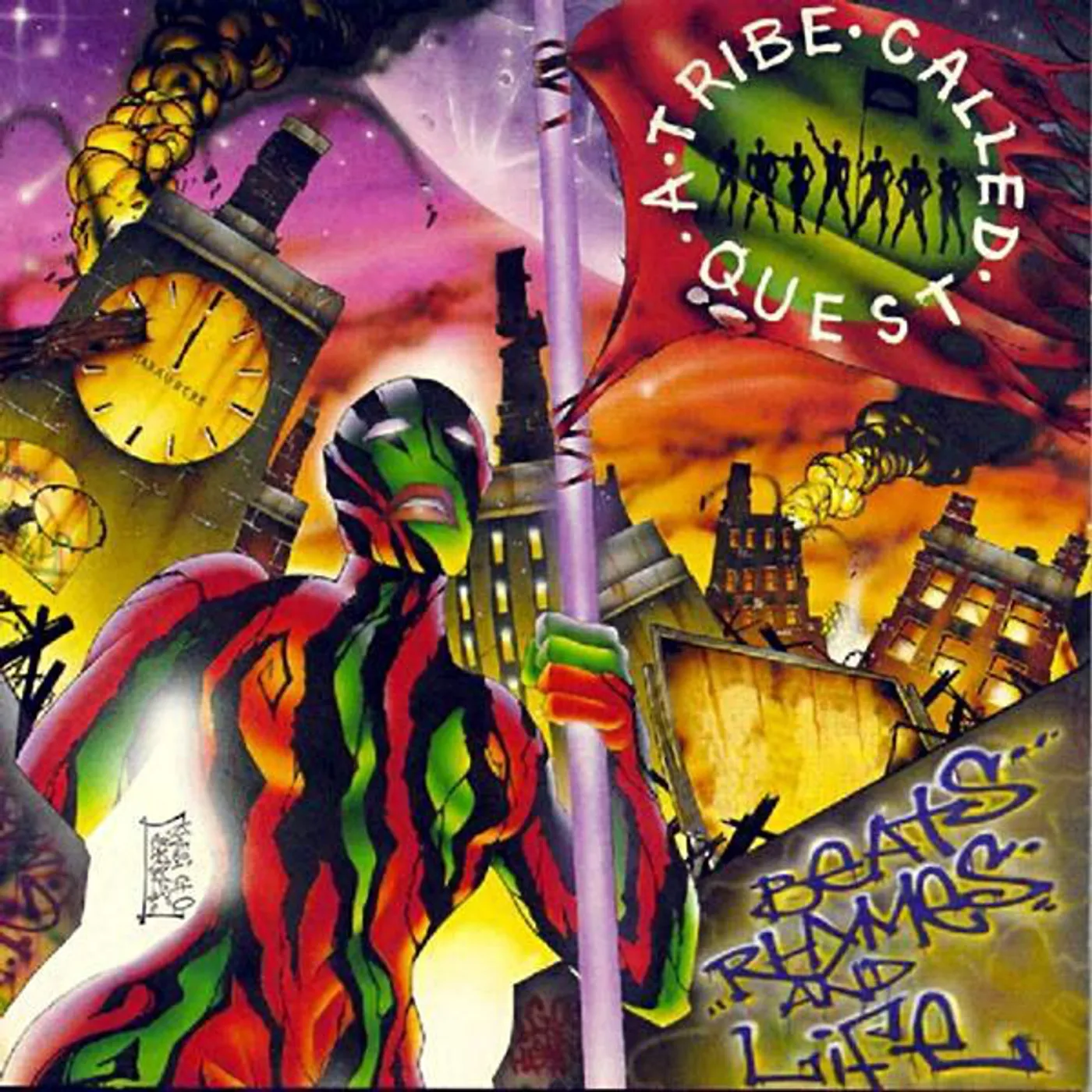 A Tribe Called Quest BEATS RHYMES & LIFE Vinyl Record