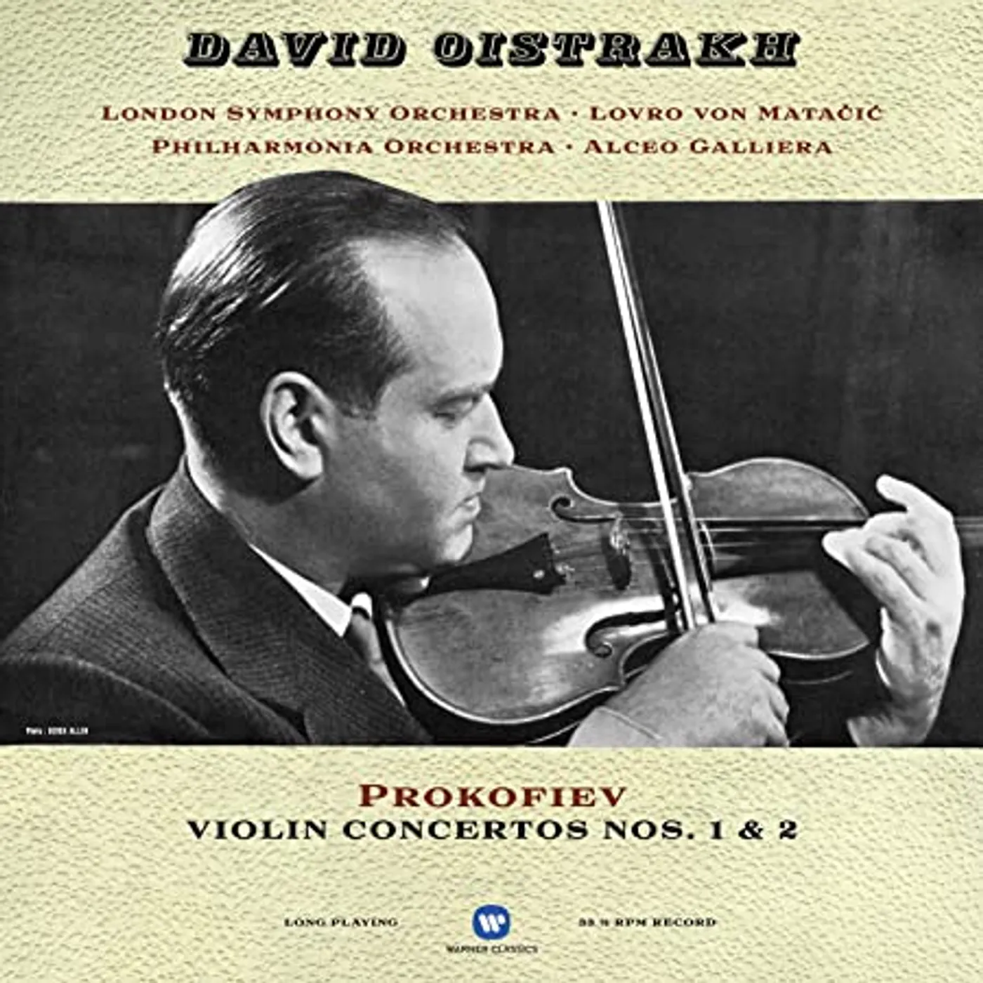 David Oistrakh Prokofiev: Violin Concertos vinyl record