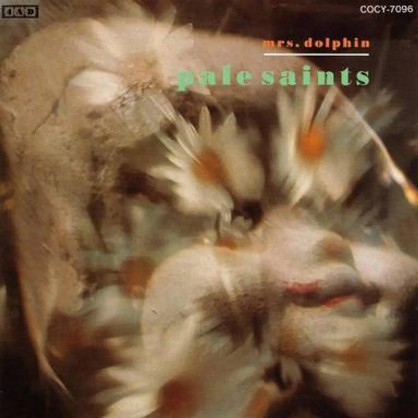 Pale Saints MRS. DOLPHIN (GREEN & BLACK SPLATTER VINYL) (RSD) Vinyl Record