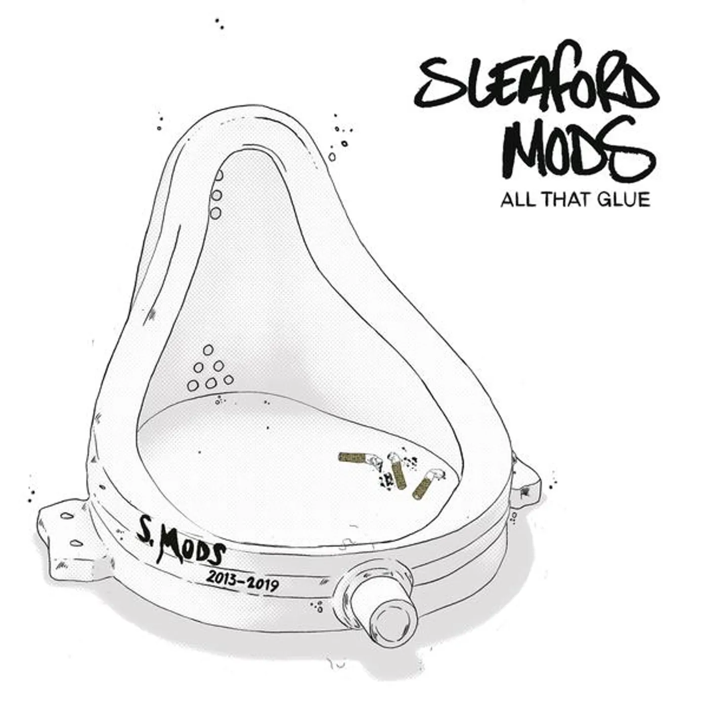 Sleaford Mods ALL THAT GLUE (2LP) Vinyl Record