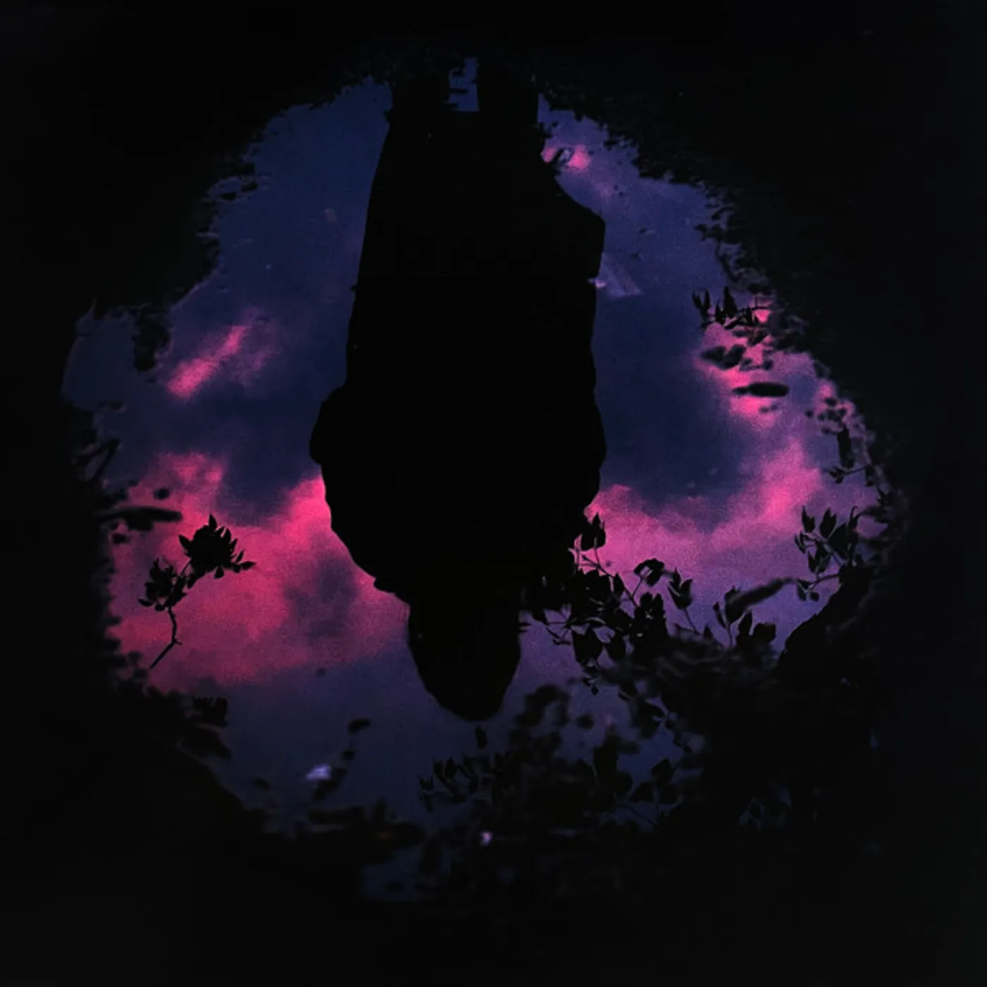 Slow Crush AURORA (TRANSPARENT BLUE W/ PURPLE & BLACK SPLATTER VINYL) Vinyl Record