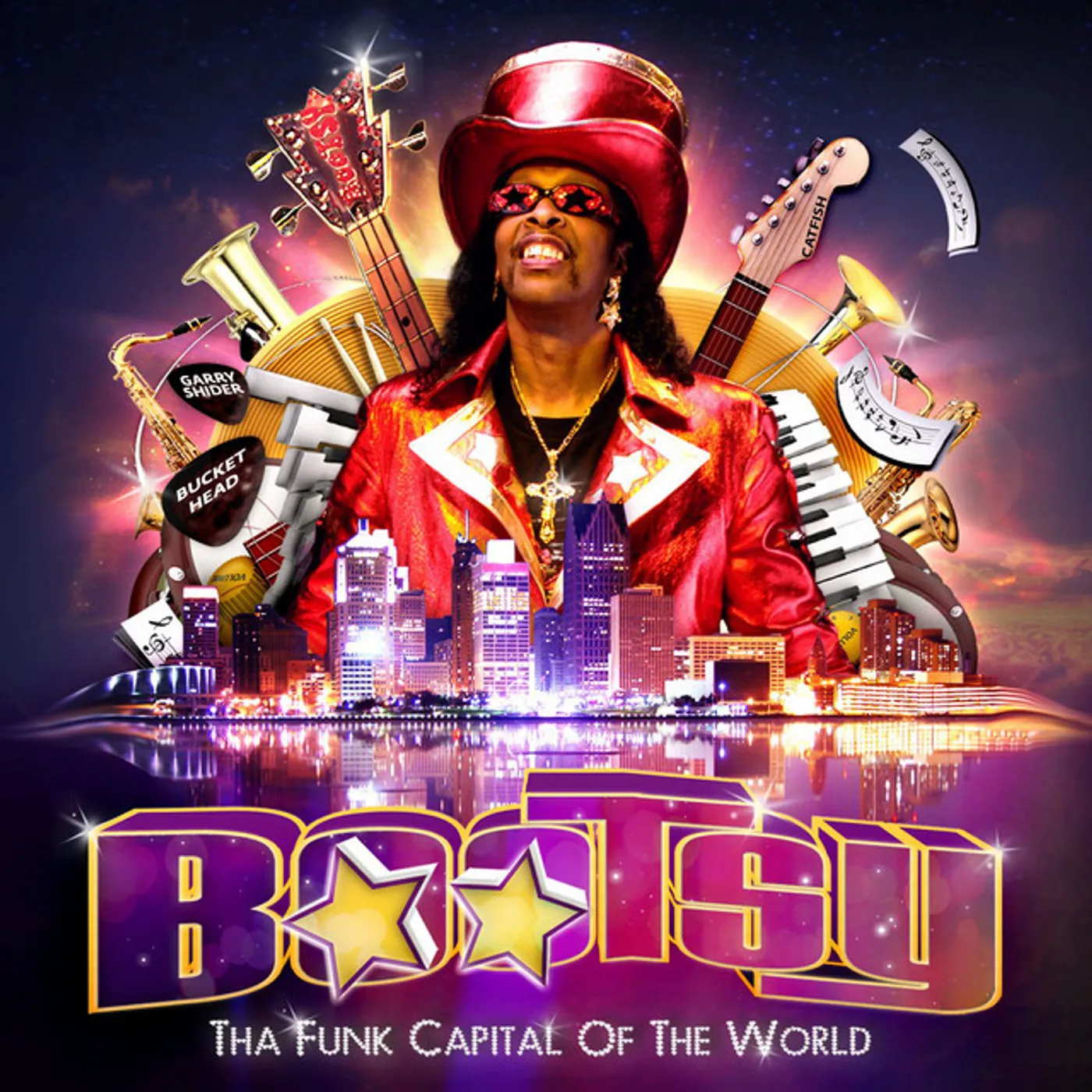 Bootsy Collins THA FUNK CAPITOL OF THE WORLD CD