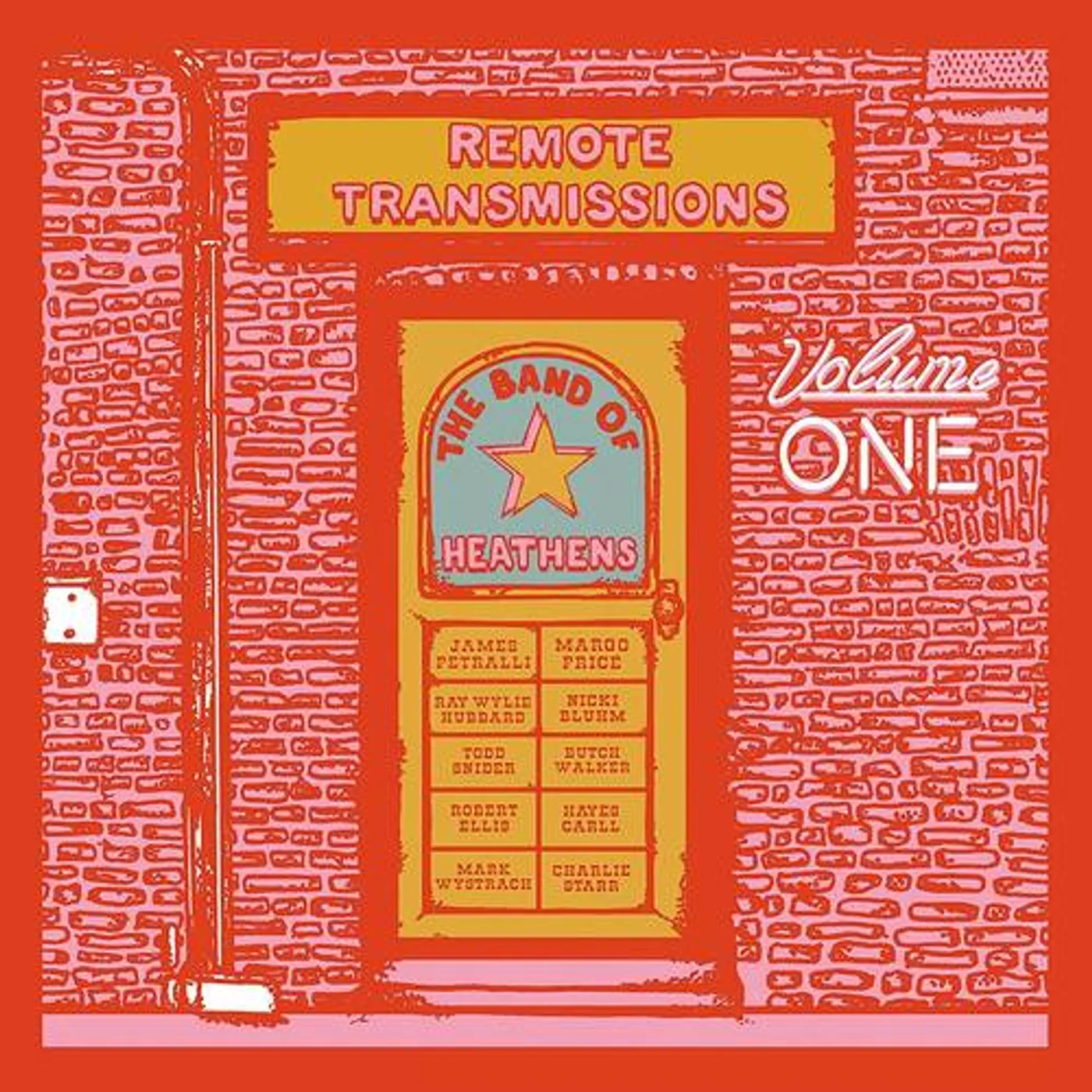 The Band Of Heathens REMOTE TRANSMISSIONS: VOL 1 (BONE VINYL/2LP) Vinyl Record