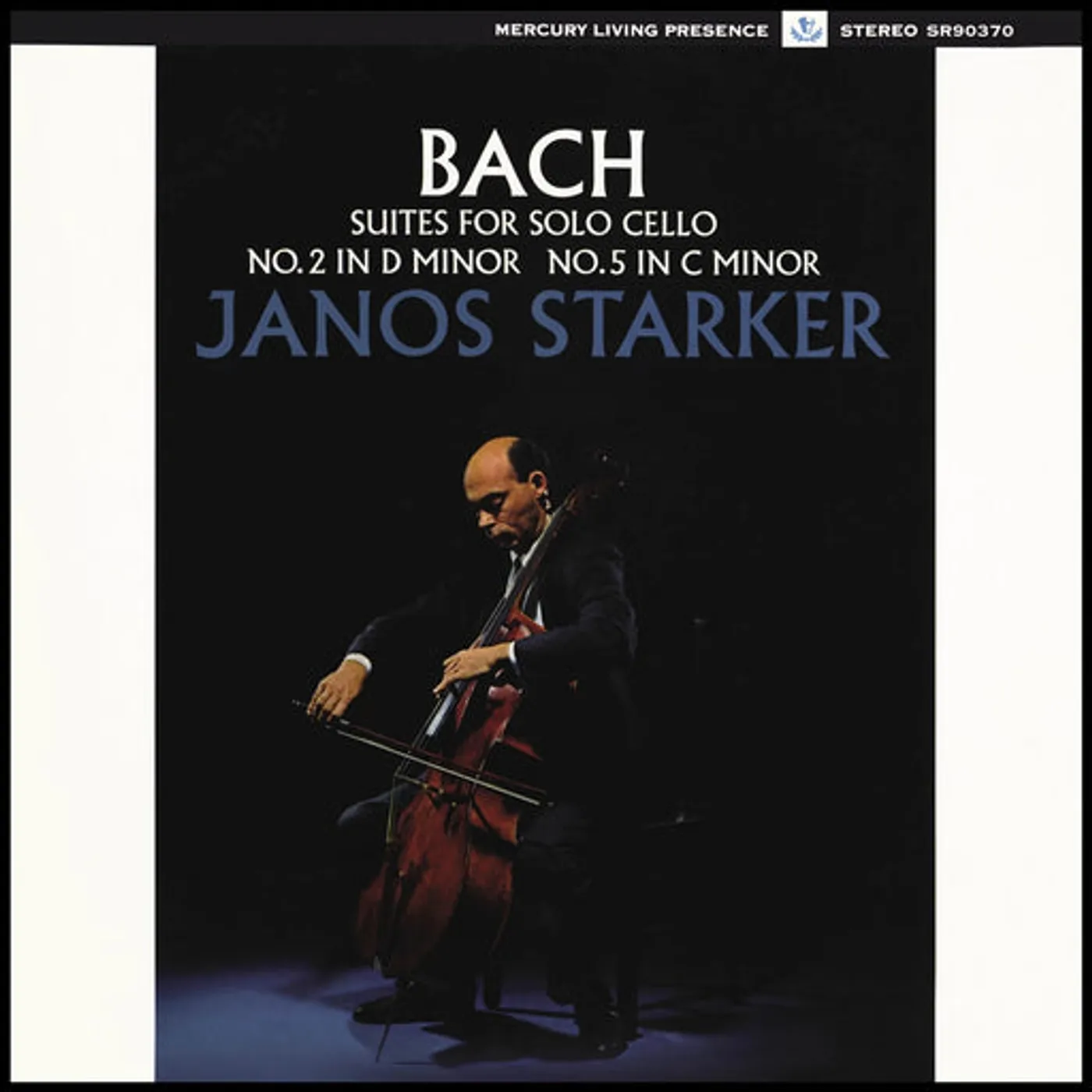 János Starker BACH, J.S.: SUITES NOS.2 & 5 FOR SOLO CELLO (MERCURY LIVING PRESENCE HALF SPEED) Vinyl Record