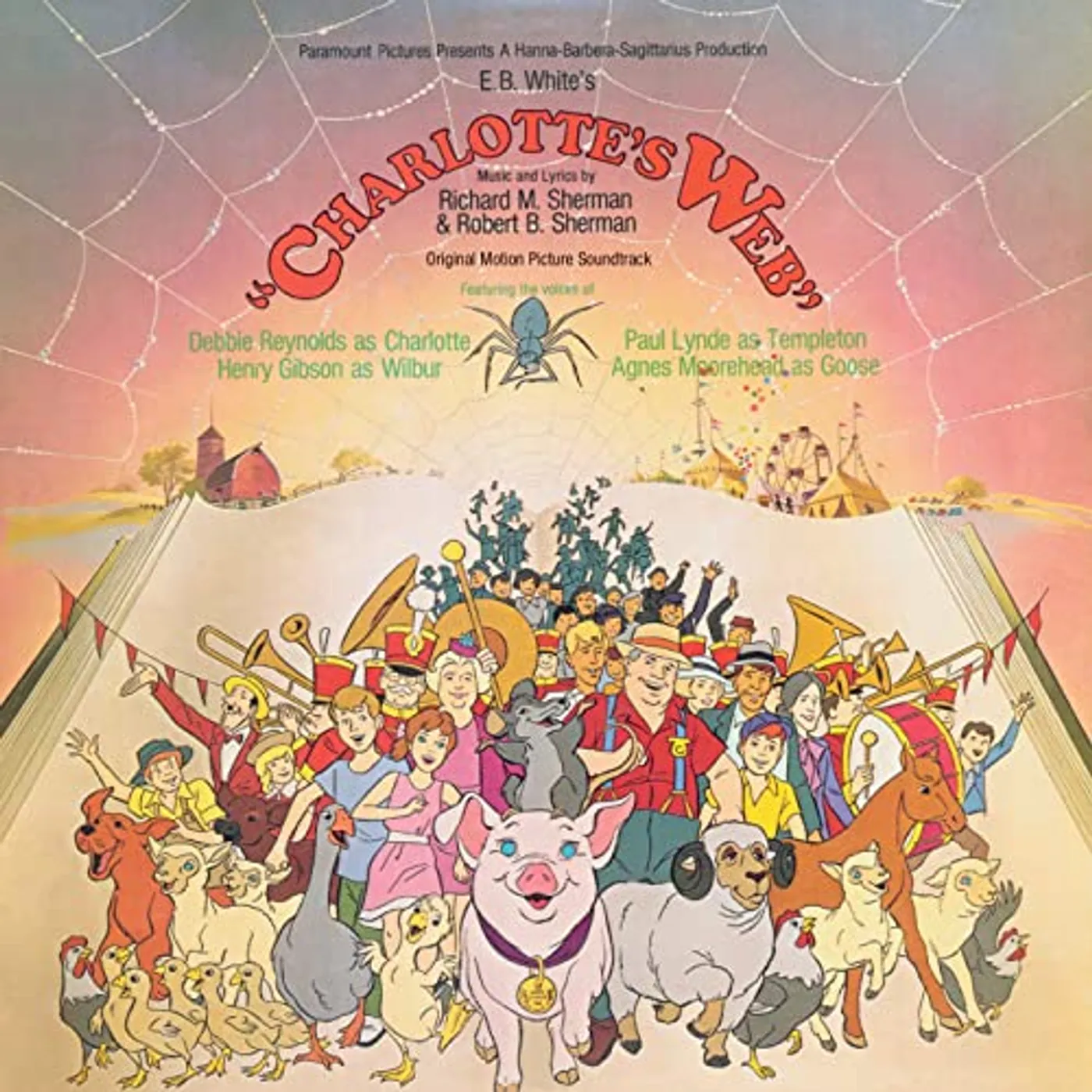 Charlotte's Web O.S.T. CHARLOTTE'S WEB  Original Soundtrack Vinyl Record