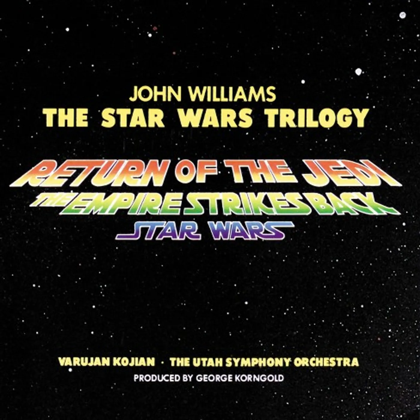 Utah Symphony Orchestra STAR WARS TRILOGY Vinyl Record