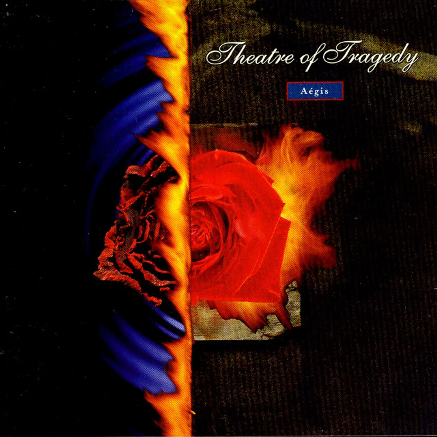 Theatre Of Tragedy AEGIS (YELLOW/BLUE SMOKE VINYL/2LP) Vinyl Record