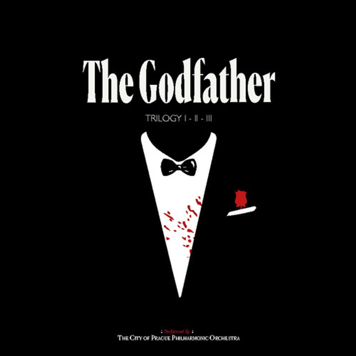 The City of Prague Philharmonic Orchestra Godfather Trilogy I - II - III (Splatter Grey & Red vinyl/2LP) vinyl record