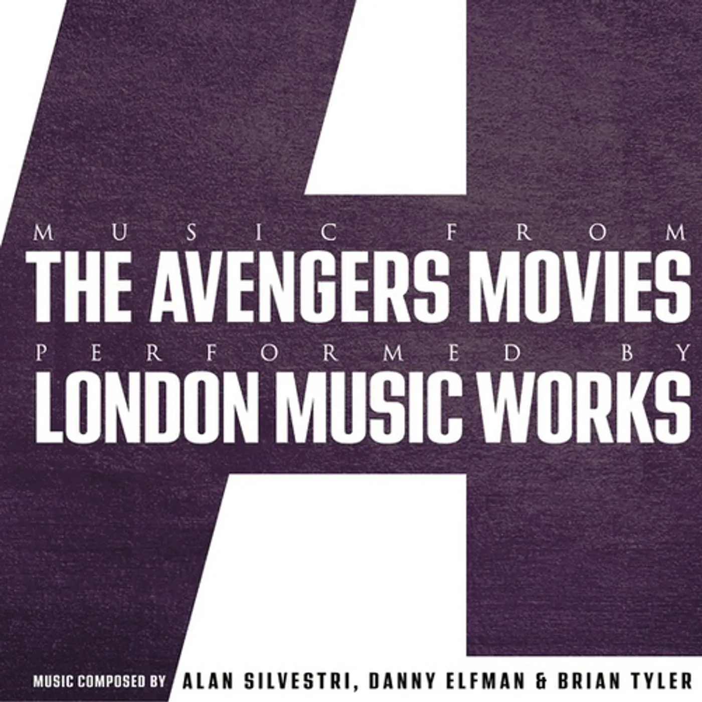 London Music Works MUSIC FROM THE AVENGERS MOVIES (COLORED VINYL) Vinyl Record