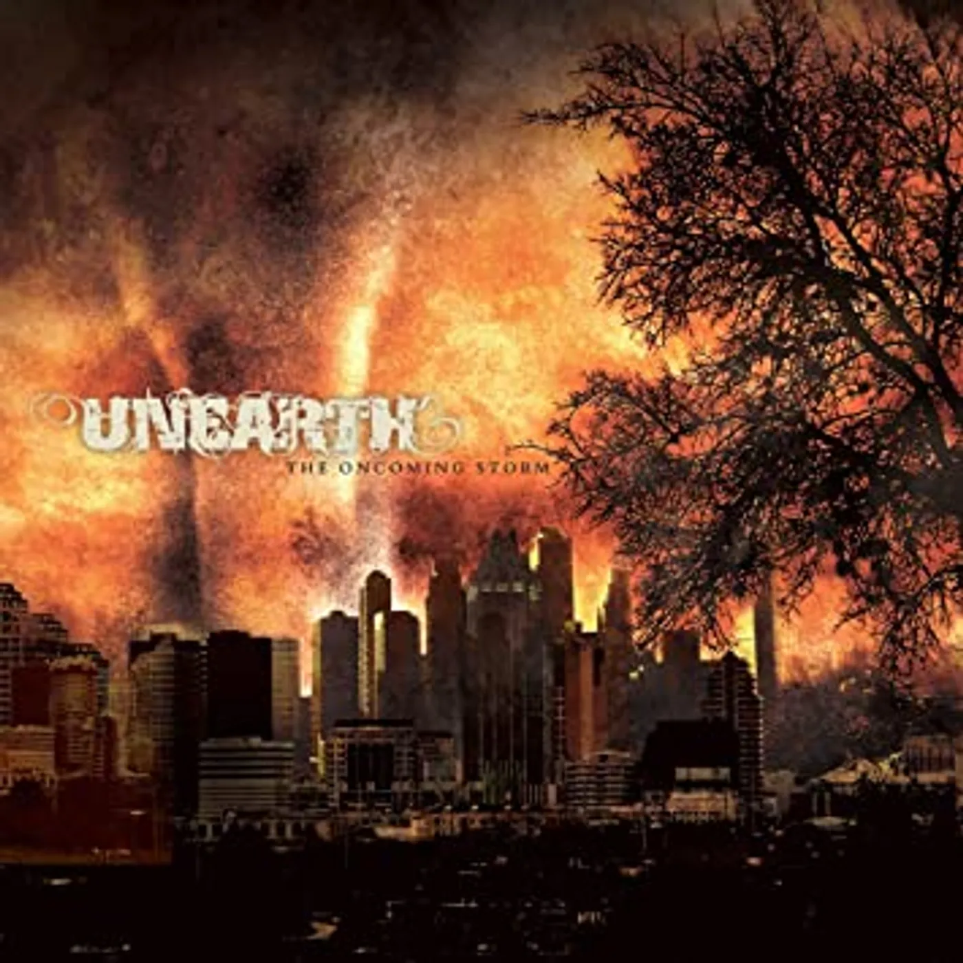 Unearth ONCOMING STORM (GOLD/BLACK SPLIT VINYL) Vinyl Record