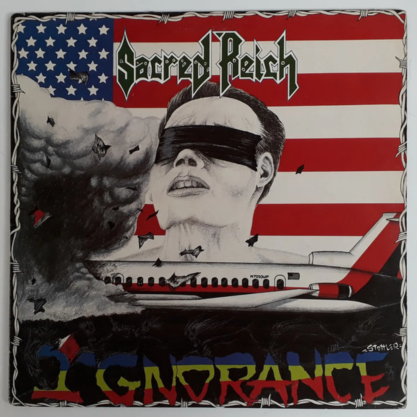 Sacred Reich Ignorance Vinyl Record