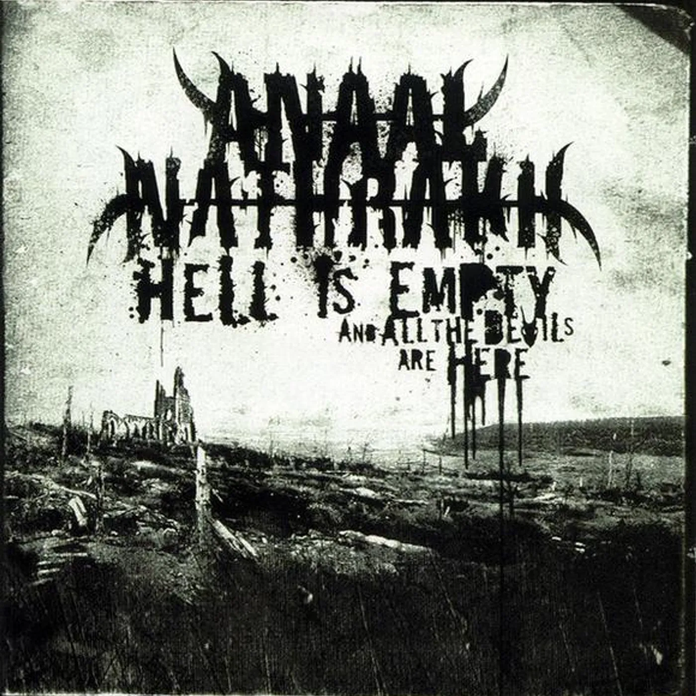 Anaal Nathrakh HELL IS EMPTY, & ALL THE DEVILS ARE HERE (CLEAR LIGHT GREEN MARBLED VINYL) Vinyl Record