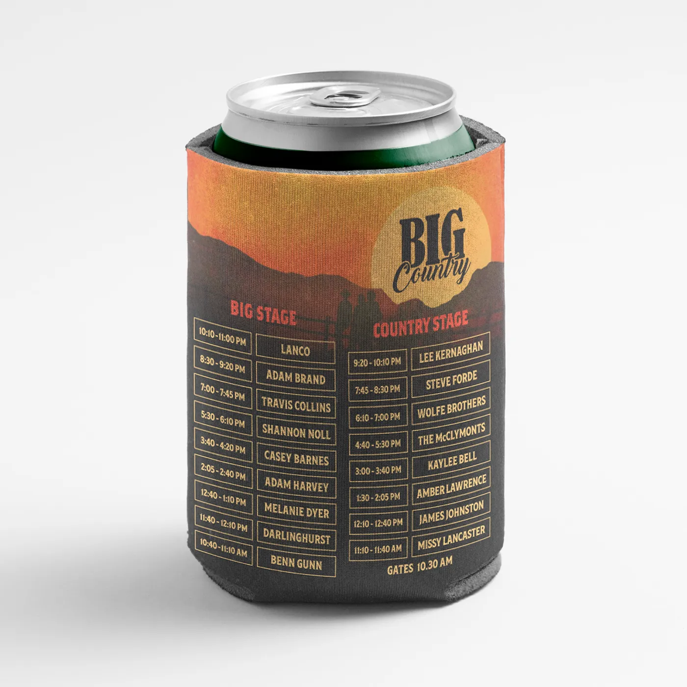 Big Country Can Cooler