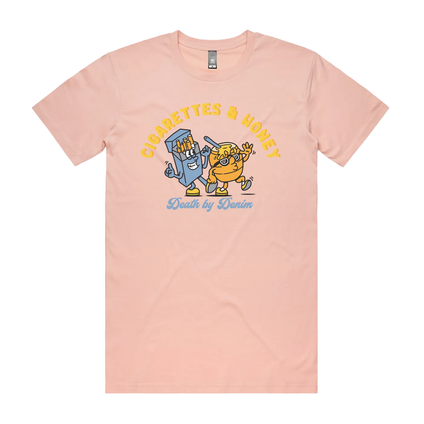 Death by Denim | Cigarettes and Honey T-Shirt (Pink)