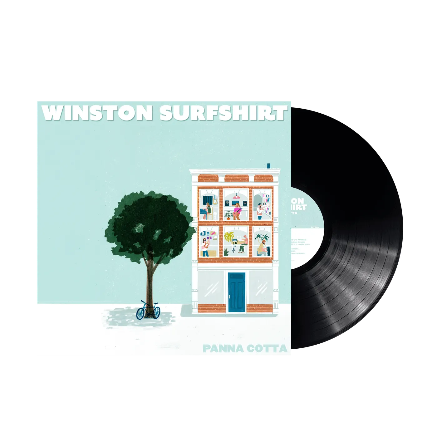 Winston Surfshirt | Panna Cotta Vinyl (Black)
