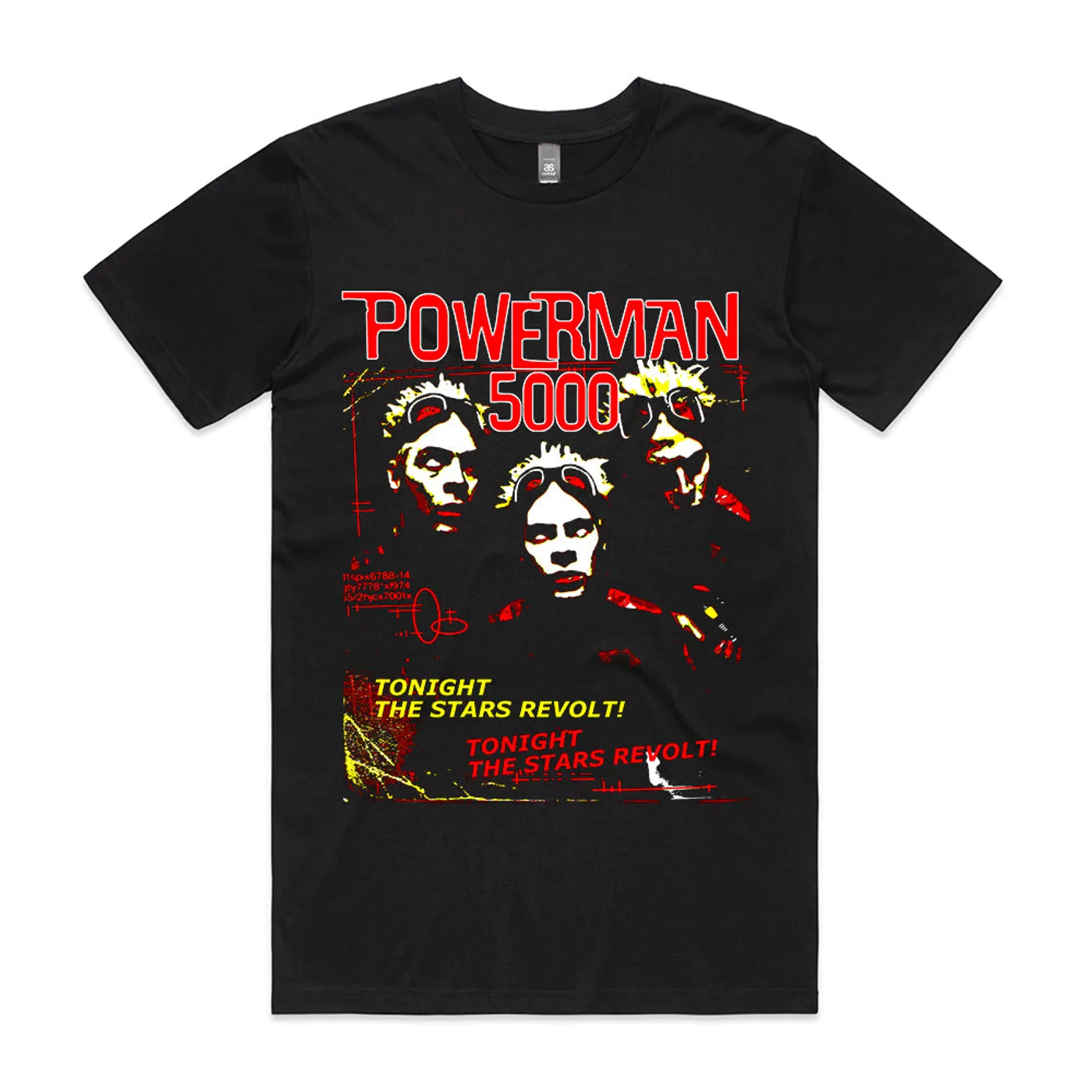 Powerman 5000 | Stars Revolt Tour Tee