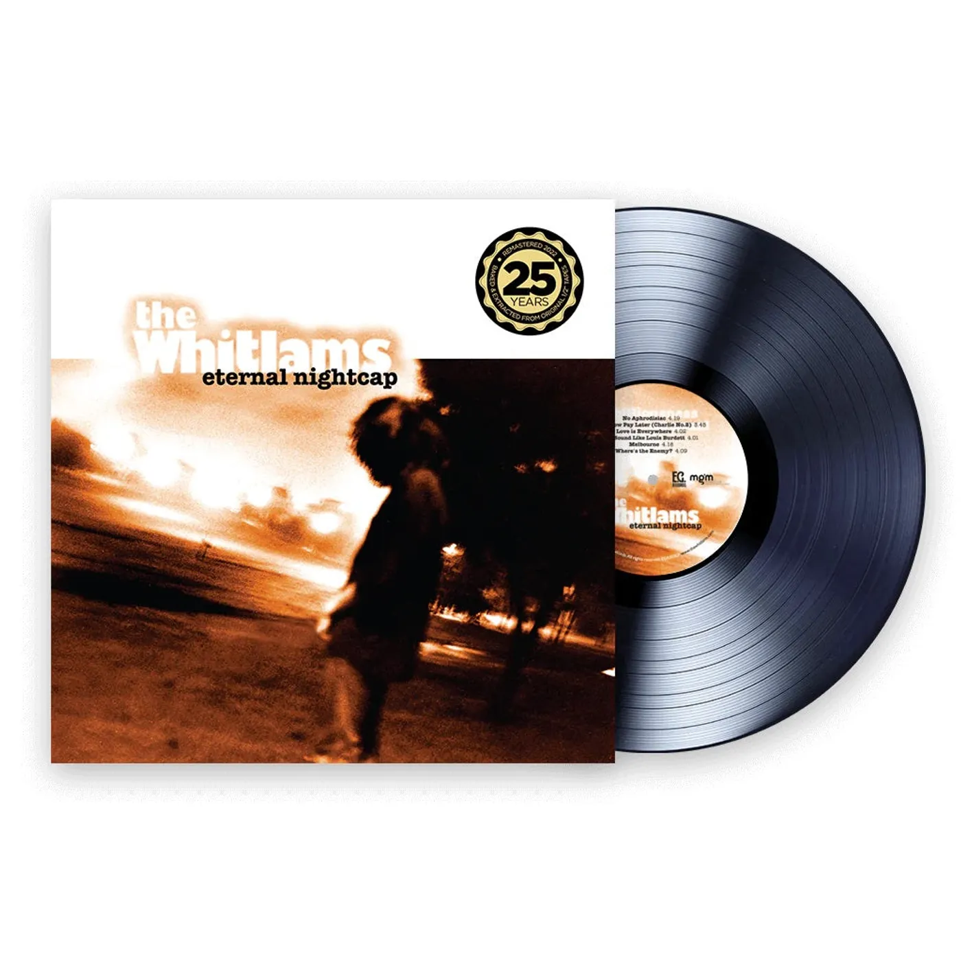 The Whitlams Eternal Nightcap Vinyl LP - 25th Anniversary Remastered
