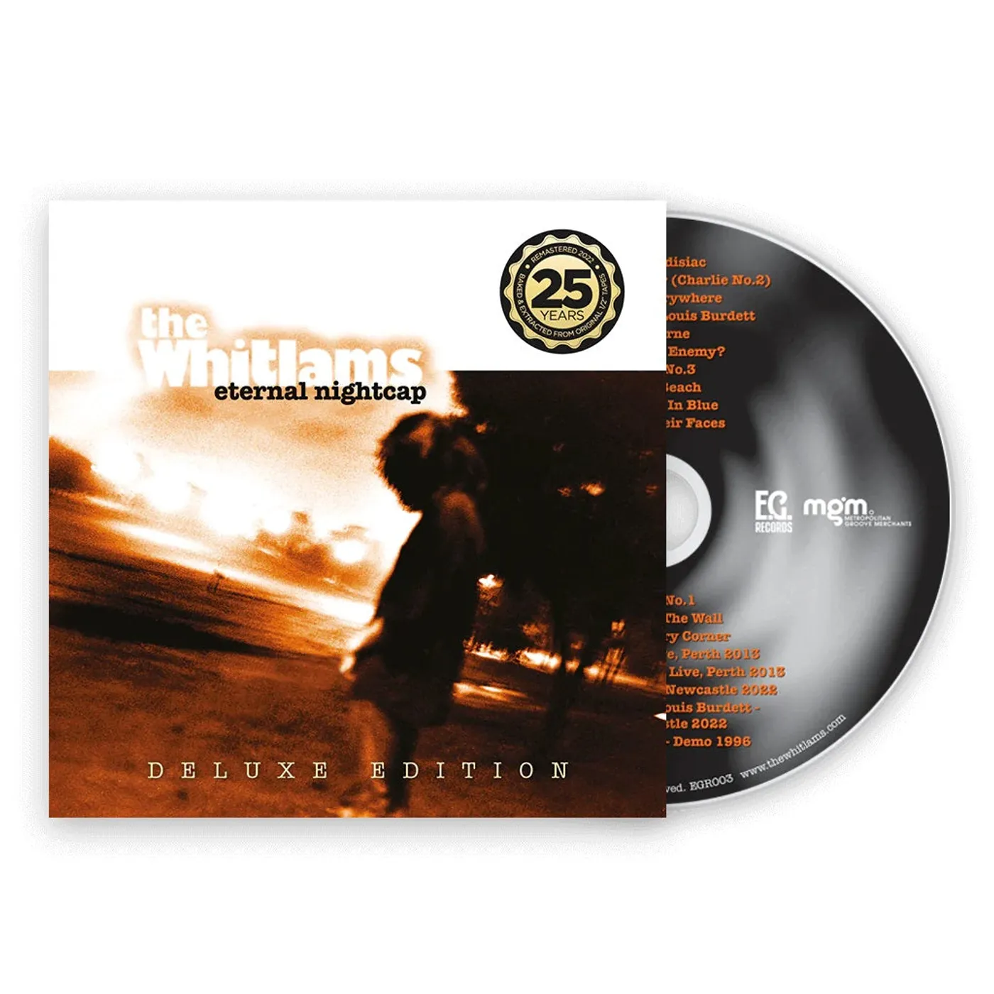 The Whitlams Eternal Nightcap CD - 25th Anniversary Remastered