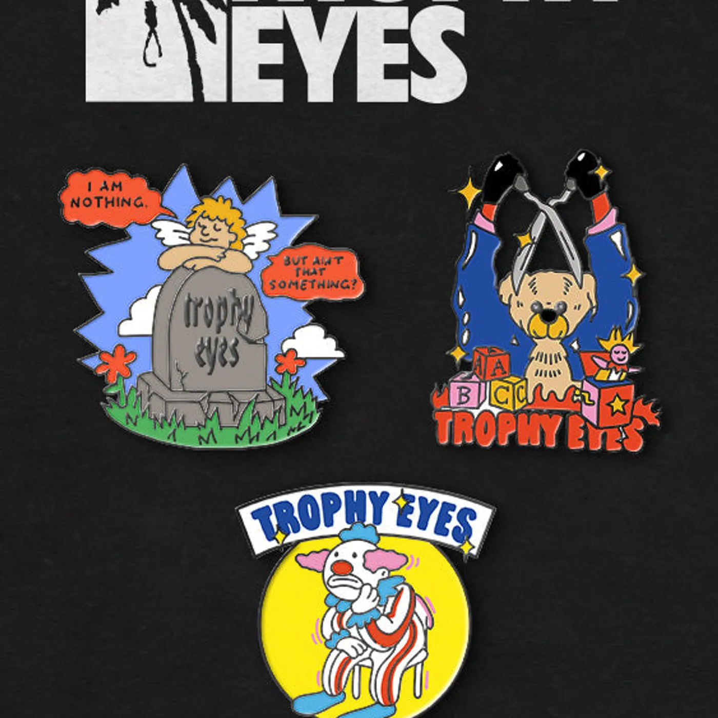 Trophy Eyes | Halloween Pin Set