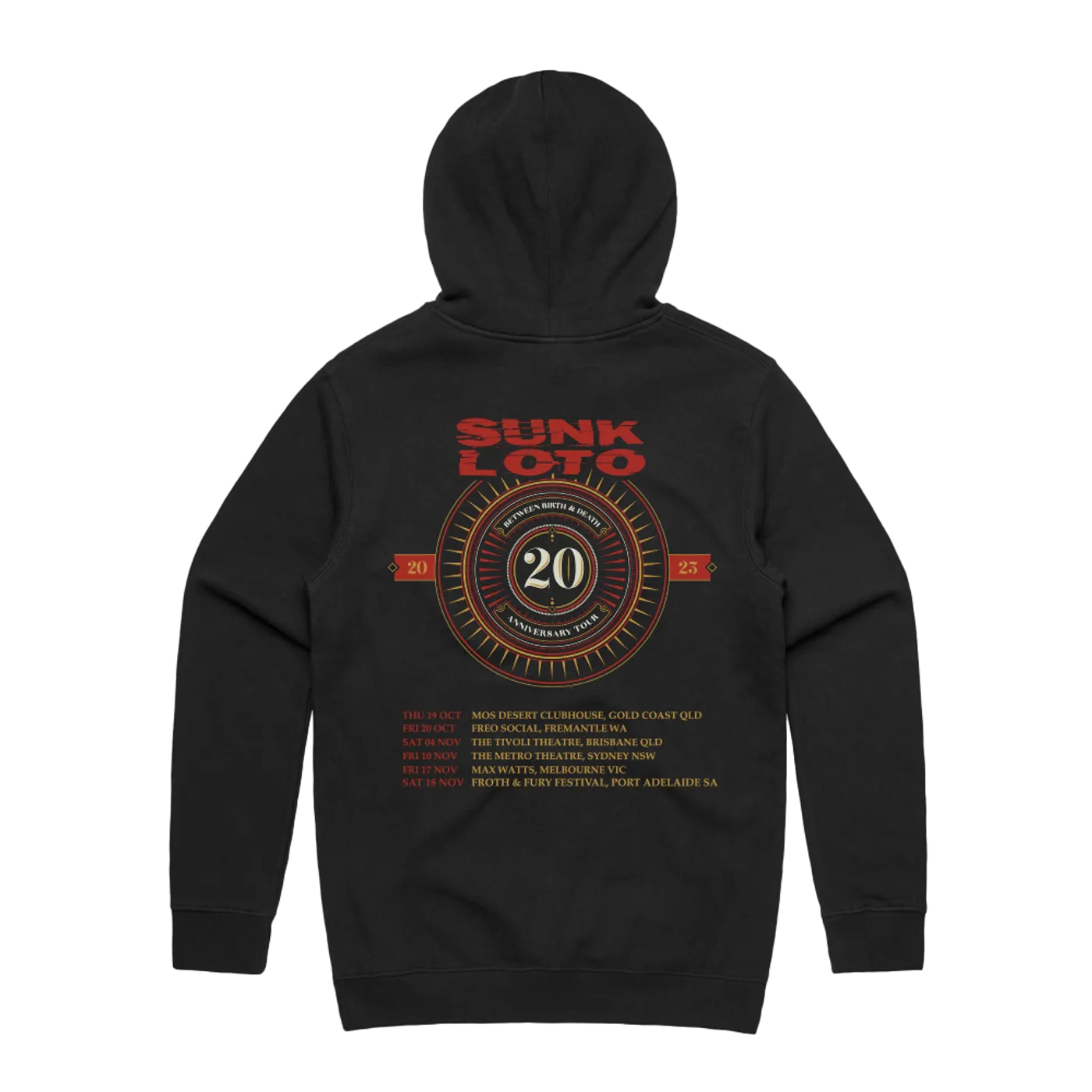 Sunk Loto | Tour Hoodie