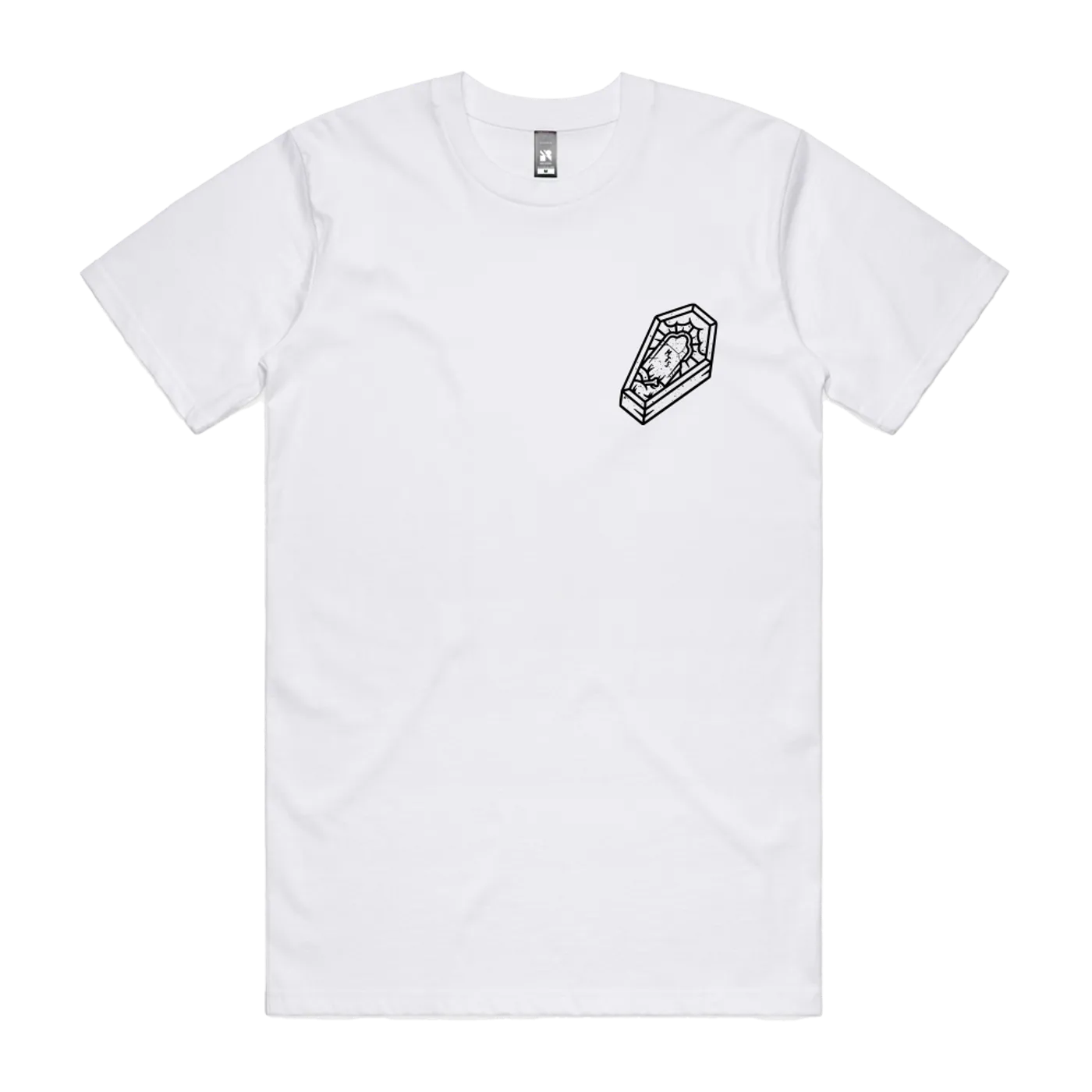Make Them Suffer | Coffin T-Shirt (White)