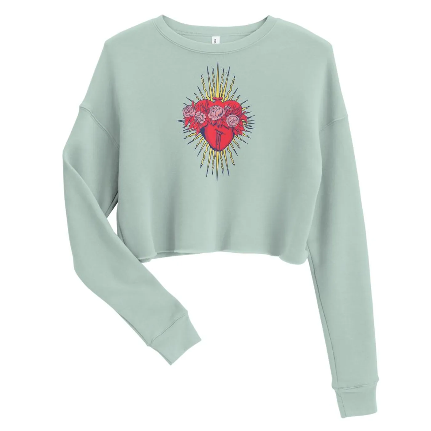 Di WAV MASOQUISTA - Crop Sweatshirt
