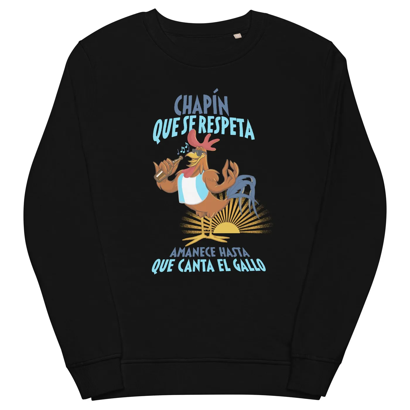 Di WAV CHAPÍN que se respeta - Unisex organic sweatshirt